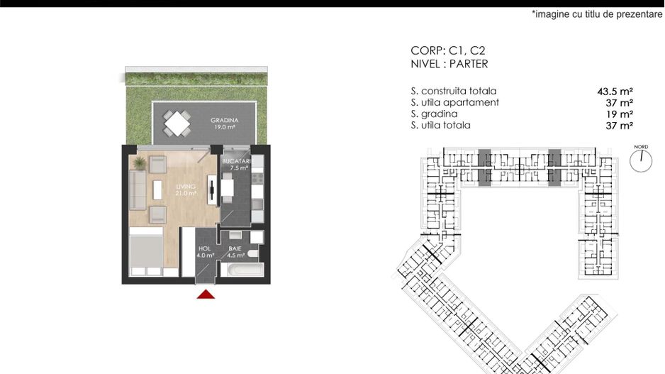 Apartament Studio de vanzare - Bucuresti Noi - Poză 3