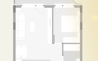 Vanzare 2 camere Floresti, IMOBIL PREMIUM, zona centrala cu CF - Poză 11