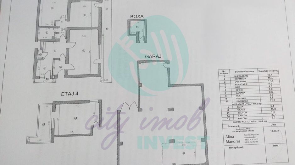 4 camere-Cotroceni- Centrala Proprie-Loc Parcare - Poză 13