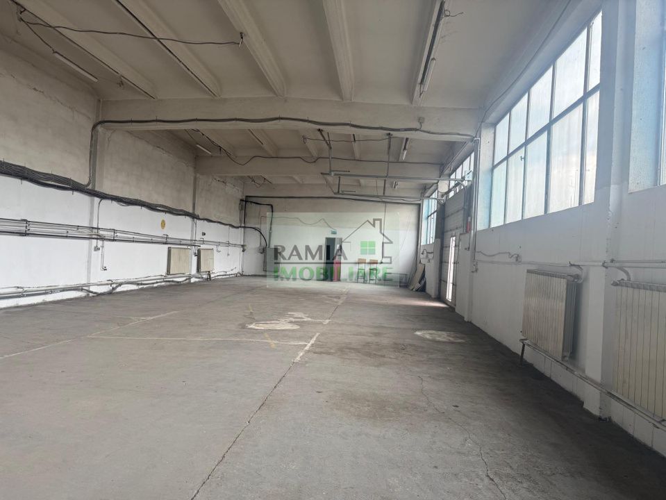 Hală 600 mp de închiriat Stupini Brașov + spațiu birouri - Poză 3