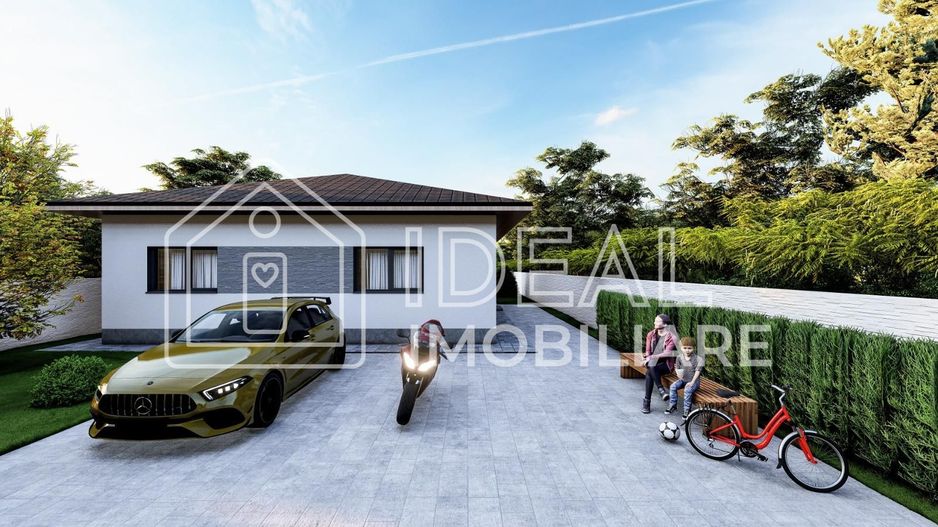 Casa pe un singur nivel cu 460 mp teren, in Cisnadie - Poză 4