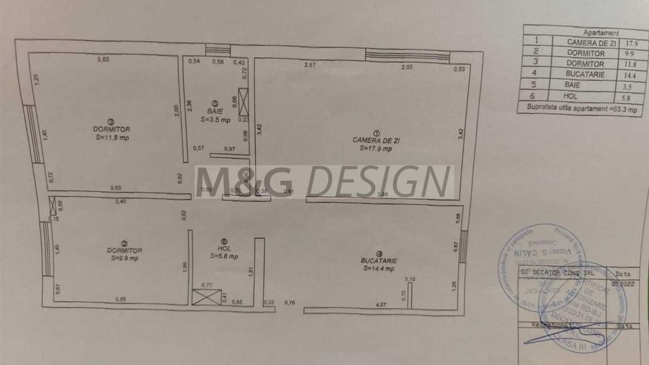 Apartament 3 camere Girocului - Poză 8