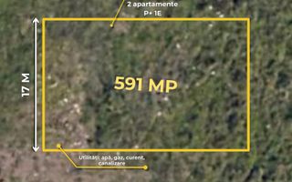 Teren intravilan pentru duplex/casa individuala | Braytim - Poză 1
