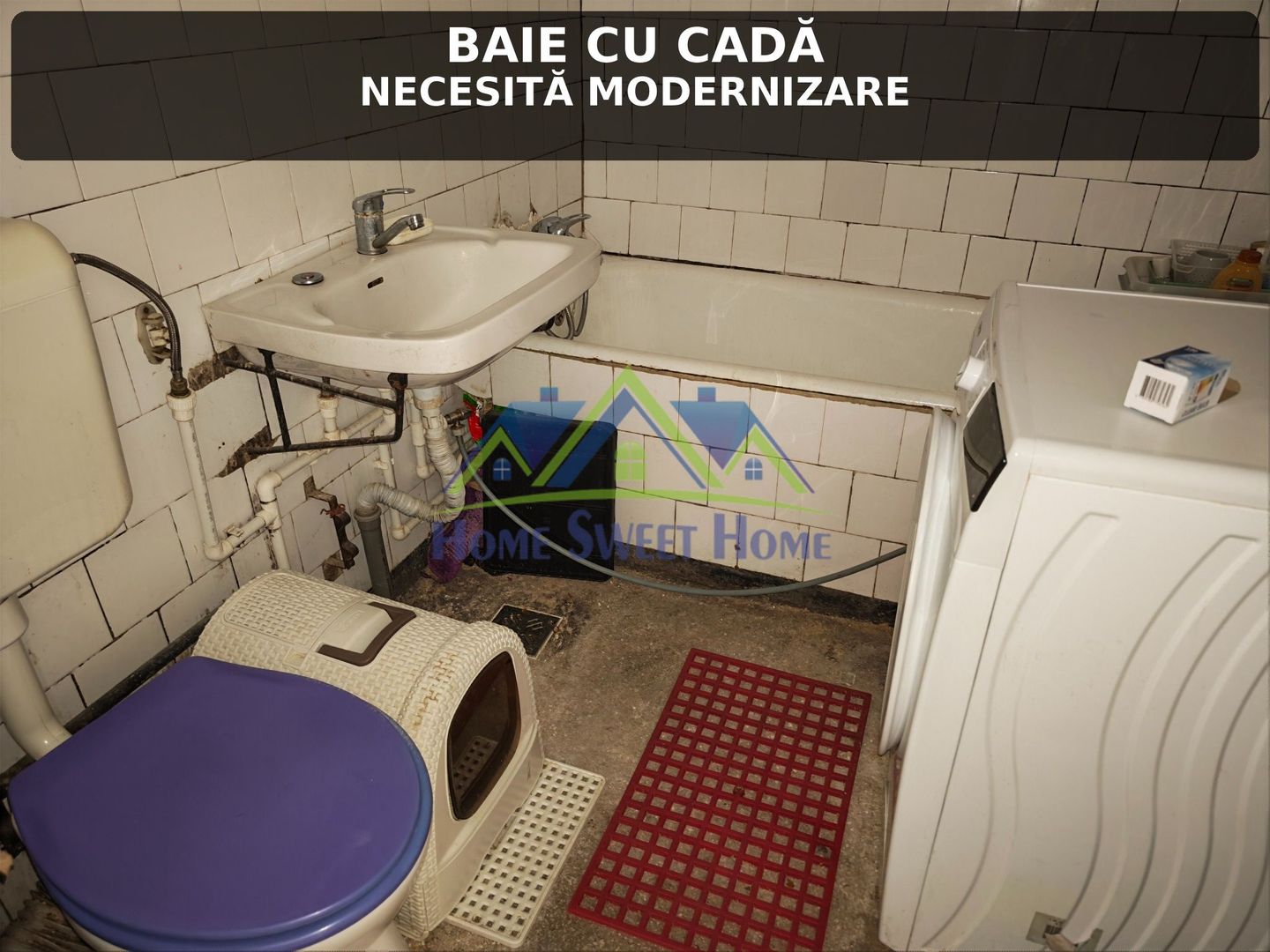 Apartament 2 camere, dec.,zona GP Plaza Mall, et. 4, st-50mp, pret neg - Poză 7