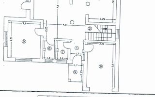 Vilă 5 camere 240 mp, mobilata,teren 806 mp – Platou Galata, Iași - Schiță 20