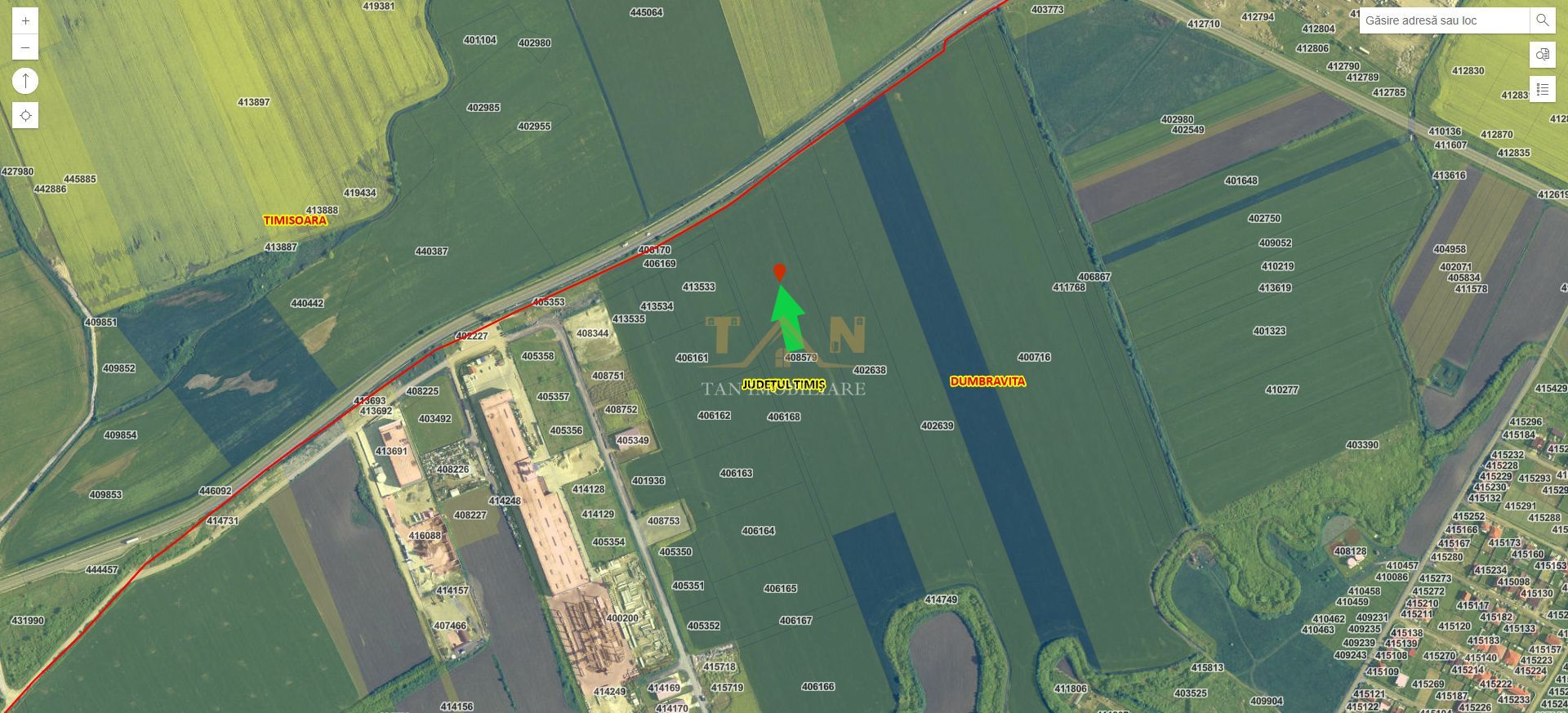Teren cu front la centura Timisoara Zona de Nord Dumbravita - Poză 2