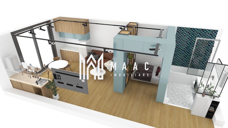 Garsonieră la cheie I Balcon I 0% Comision - Poză 9