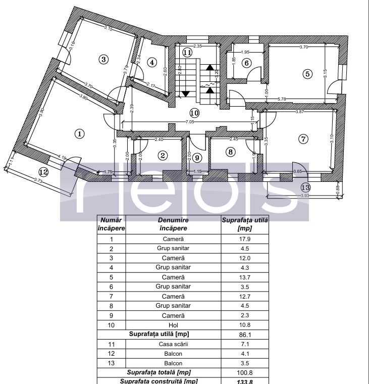 VANZARE- VILA  S+P+1+2+M | ZONA MALL -  VITAN - Poză 11
