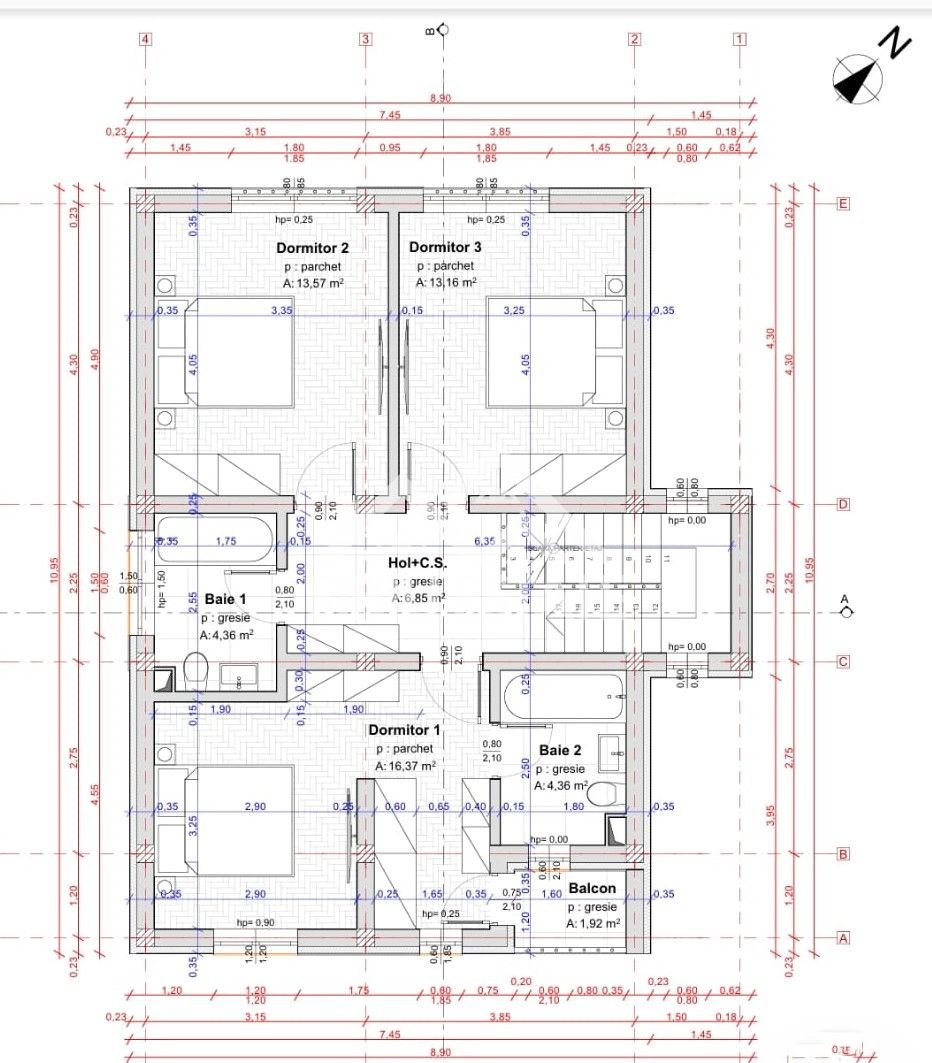 Casa noua 4 camere, 3 bai - Poză 12