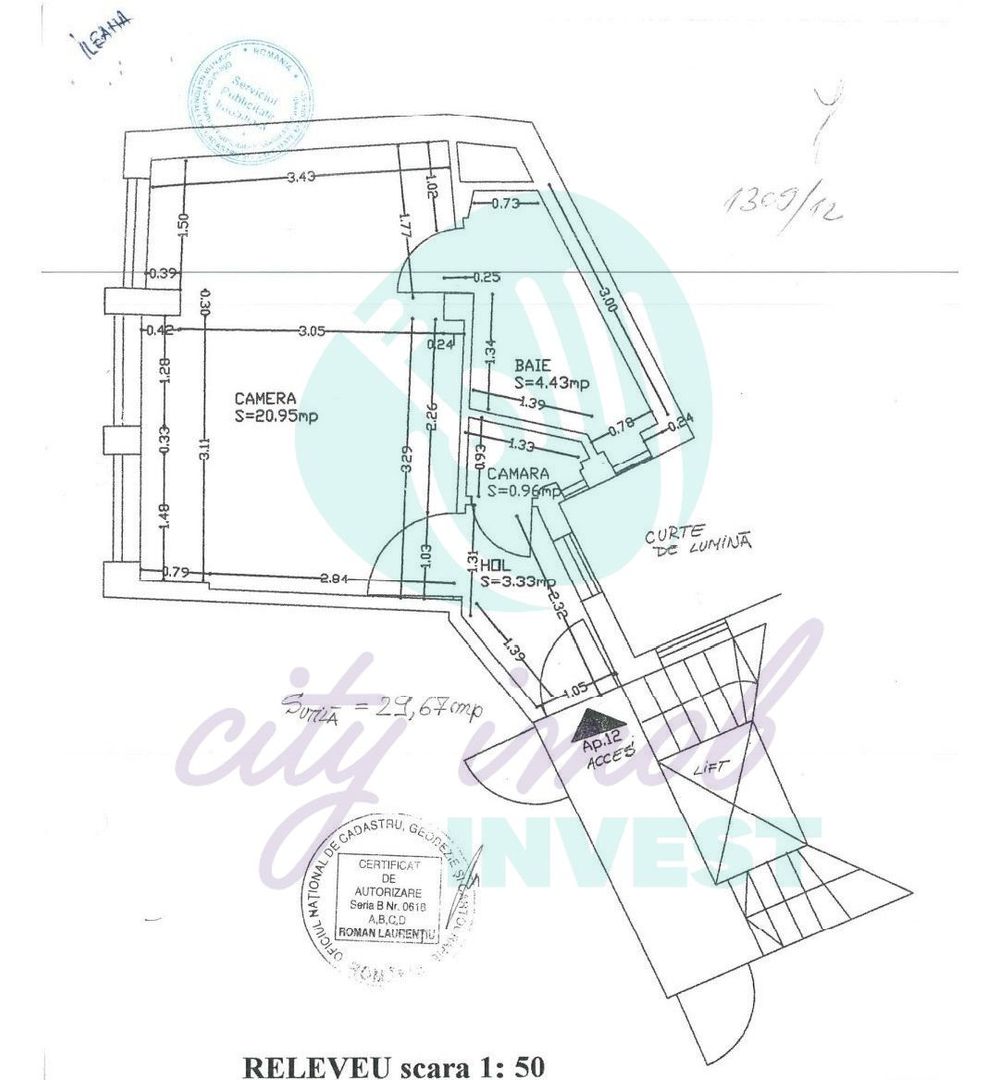 Garsoniera ultracentrala Unirii/Universitate/Calea Mosilor - Poză 15