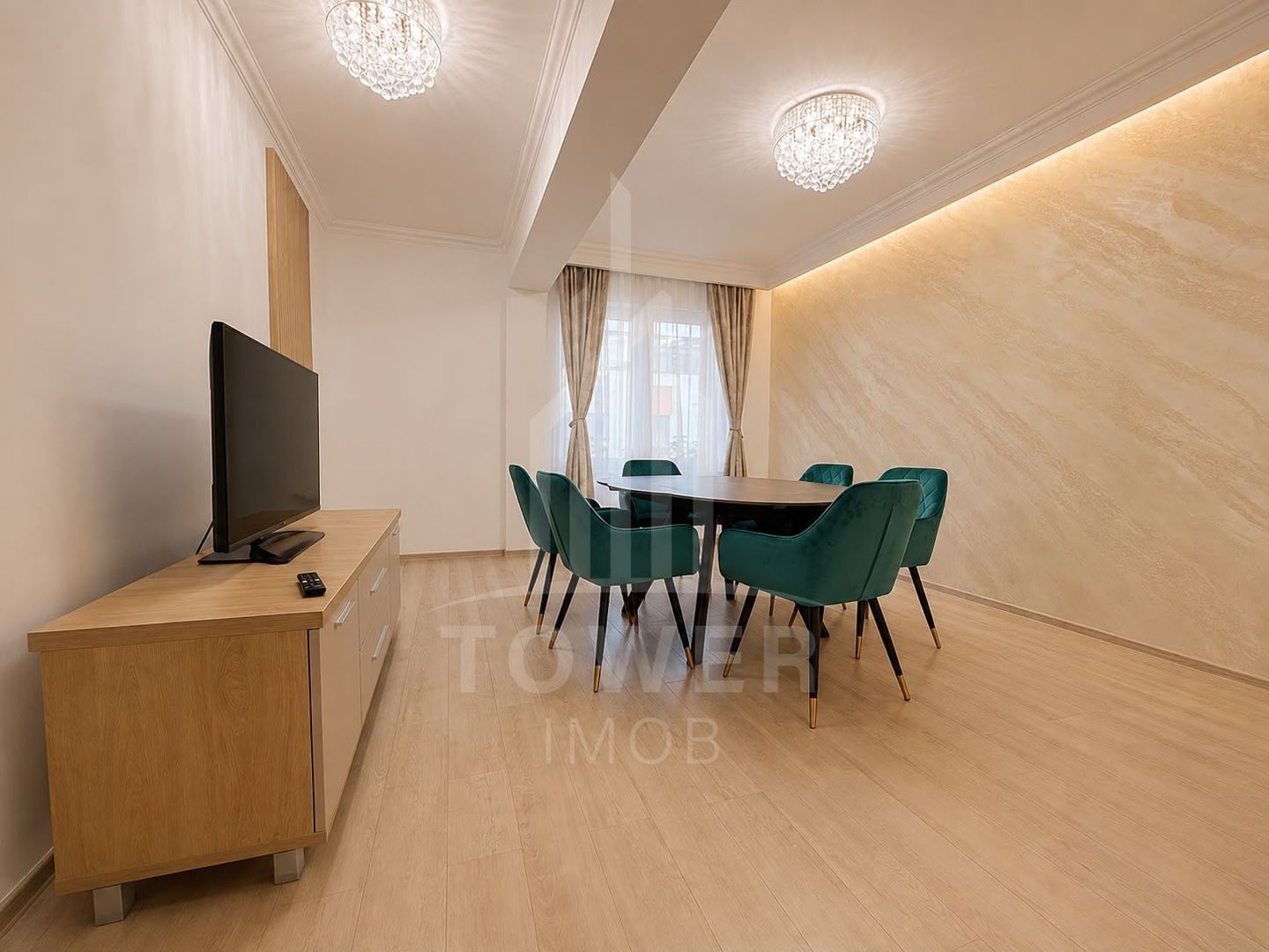Apartament nou cu 3 camere, 80 mp, 2 băi și parcare subterană – Turnișor, Sibiu - Poză 1