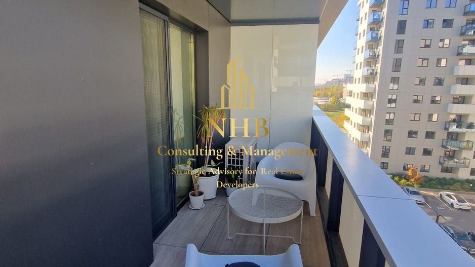 Apartament spatios de 3 camere Cortina North Pipera - Poză 13