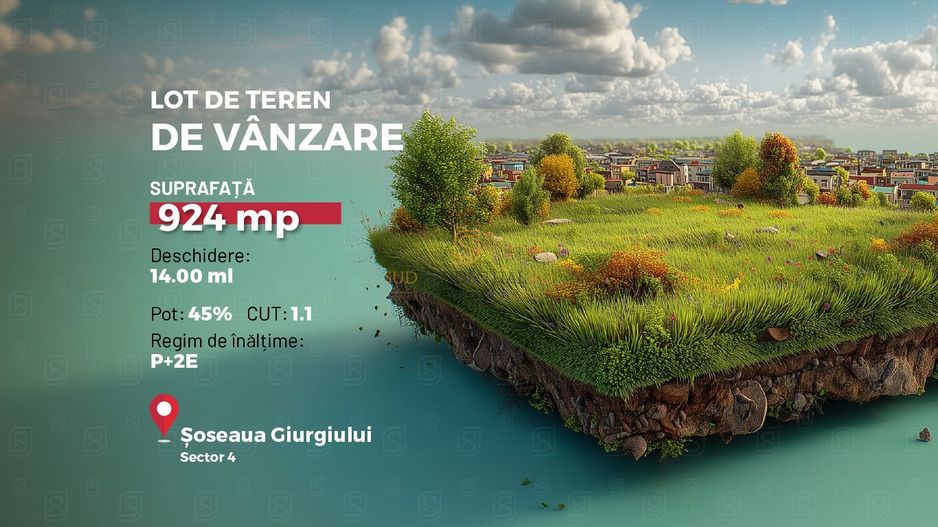 Teren intravilan - curs constructii, Soseaua Giurgiului, Sector 4 - Poză 1