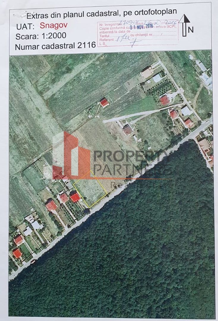 Teren intravilan in Vladiceasca, Snagov - Poză 1