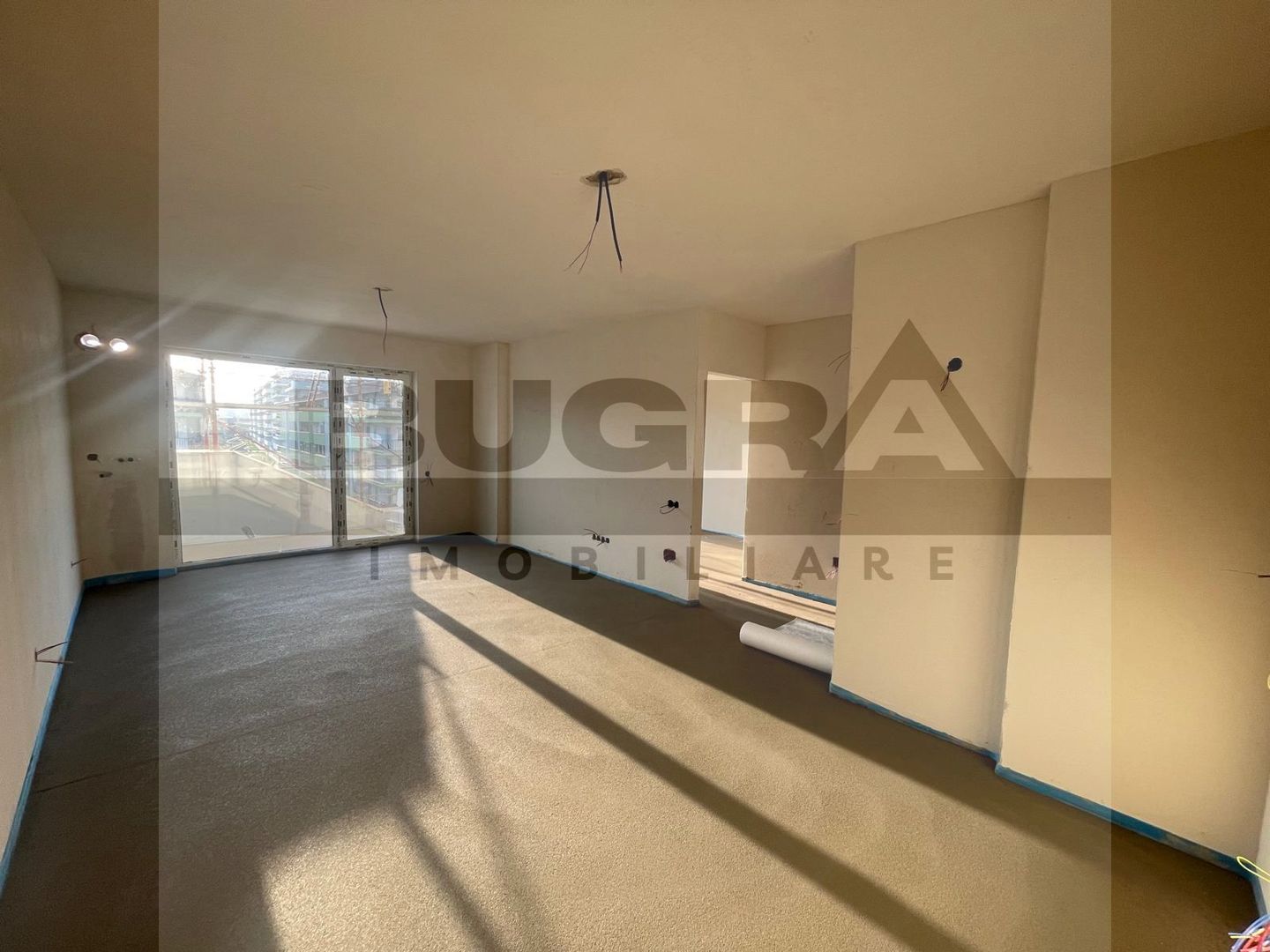 Apartament semifinisat, 2 camere, 45mp, zona Eroilor - Poză 3