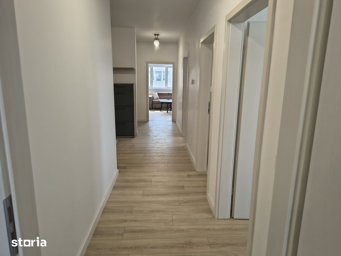 Apartament 3 camere, bloc nou, mobilat și utilat, parcare subterană - Poză 10