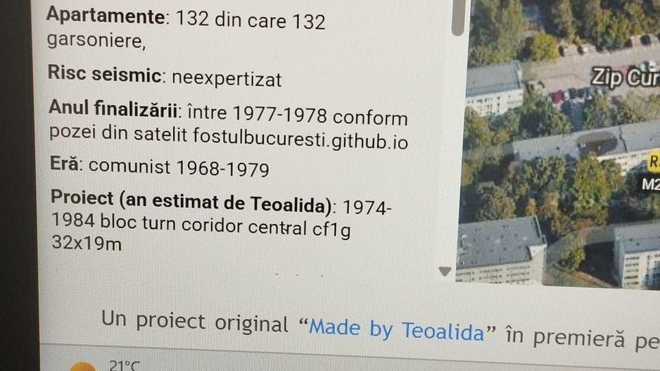 Garsoniera Titan - Costin Georgian - 1 Decembrie 1918 - vis a vis FIAT - Poză 3