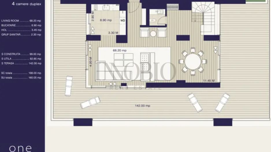 Duplex 4 Camere | One Herastrau Plaza - Poză 20