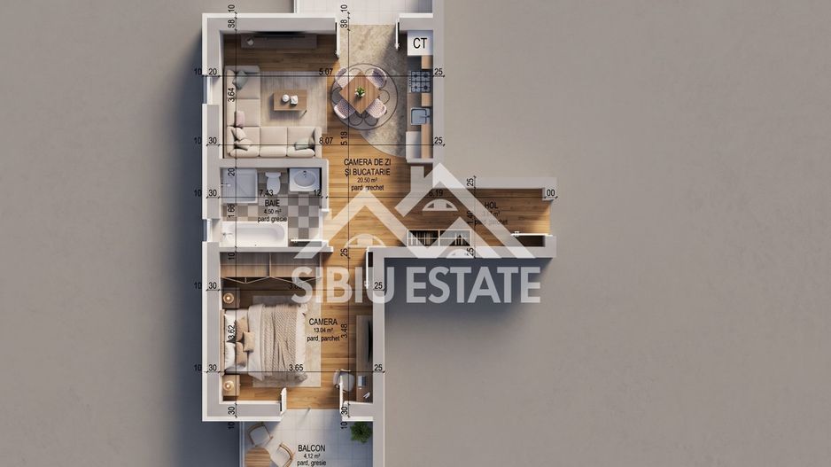 Apartament practic 2 camere Arhitectilor langa Cofetaria Mandra - Poză 5