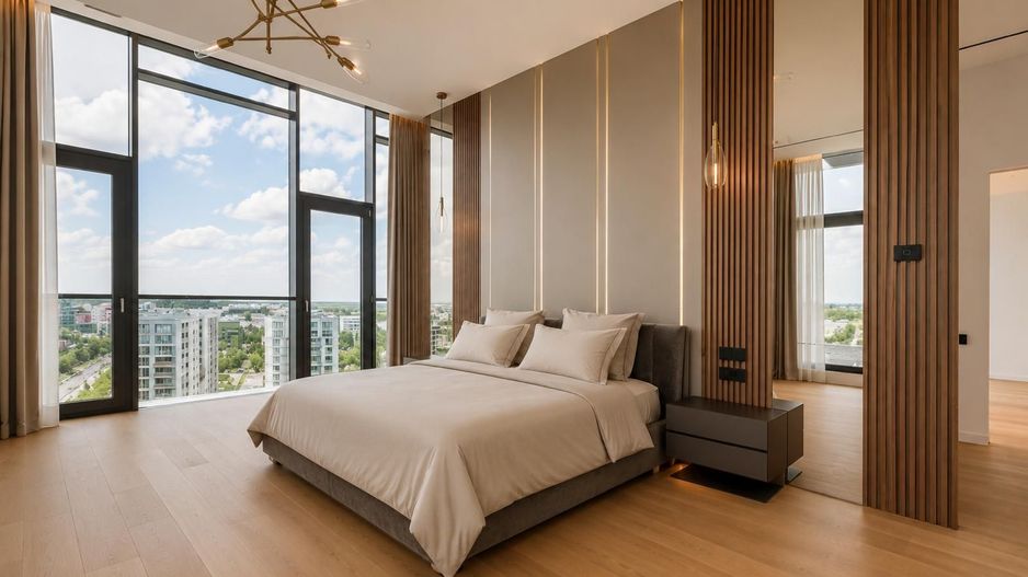 Penthouse exclusivist cu piscină interioară | One Herăstrău Towers - Poză 22