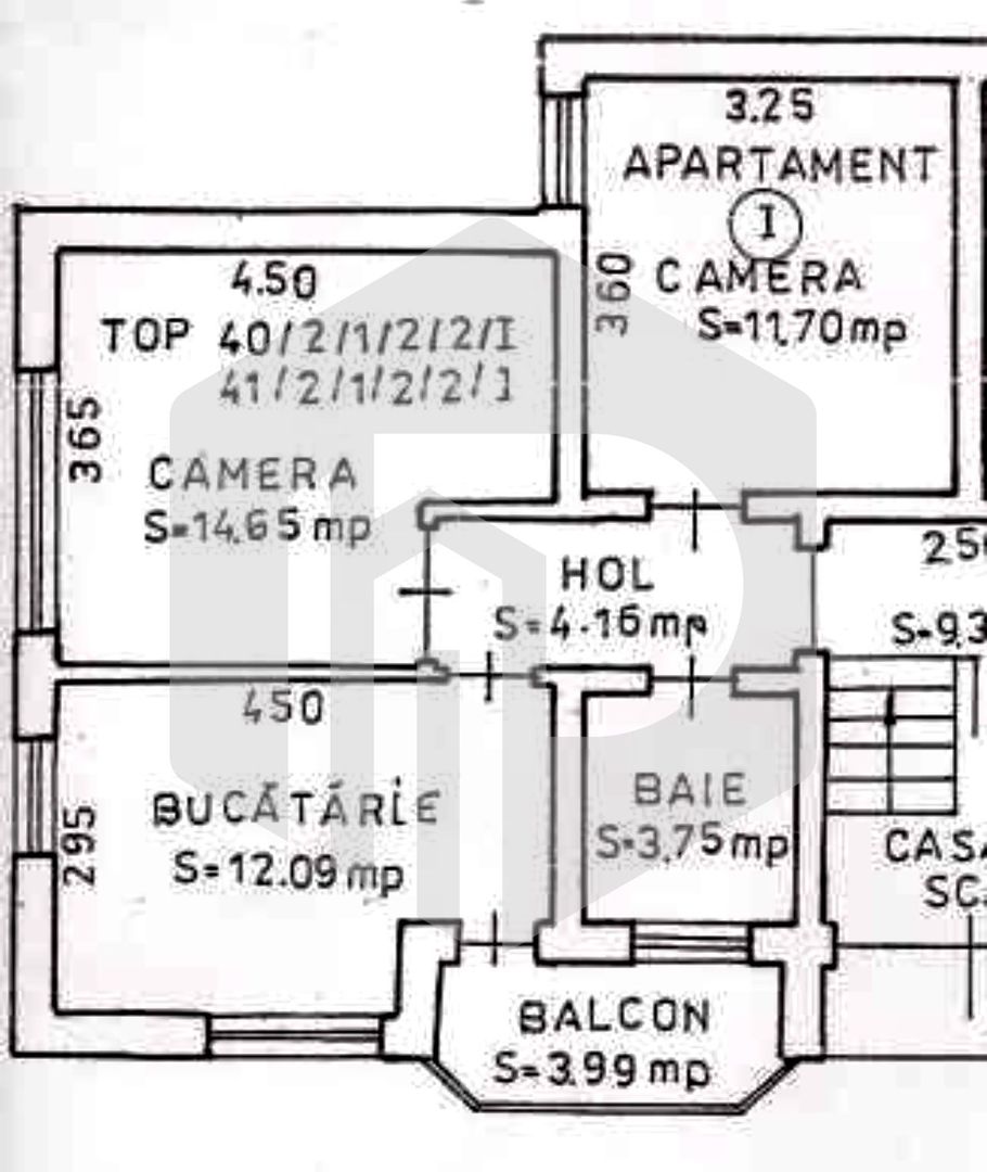 Apartament 2 camere+ curte proprie in Turnisor. Total decomandat - Poză 2