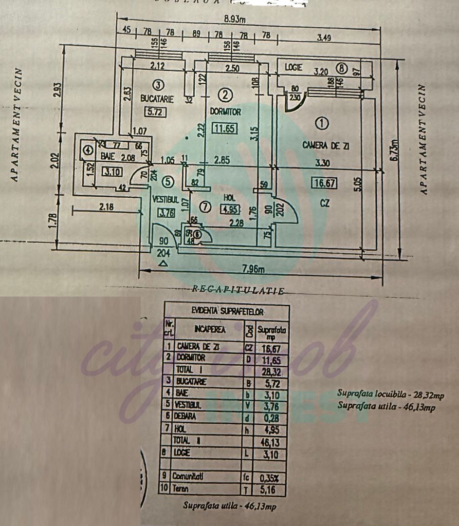 Apartament 2 camere, etaj 1 | Fix la Obor - Poză 5