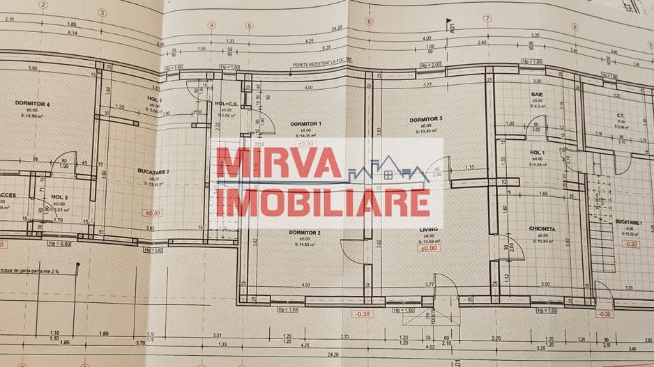 🏡 Casă spațioasă cu 9 camere în Strejnicu – pentru locuință, birouri - Schiță 98