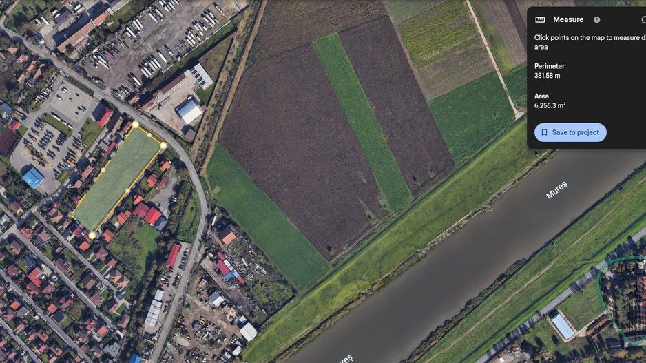 P 1084 - Teren de 6131 mp în județul Mureș, Sâncraiu de Mureș - Poză 1