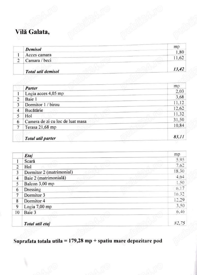 Casa moderna, mobilata, 5 camere, 179 mp utili, 544 mp teren, Galata - Poză 2