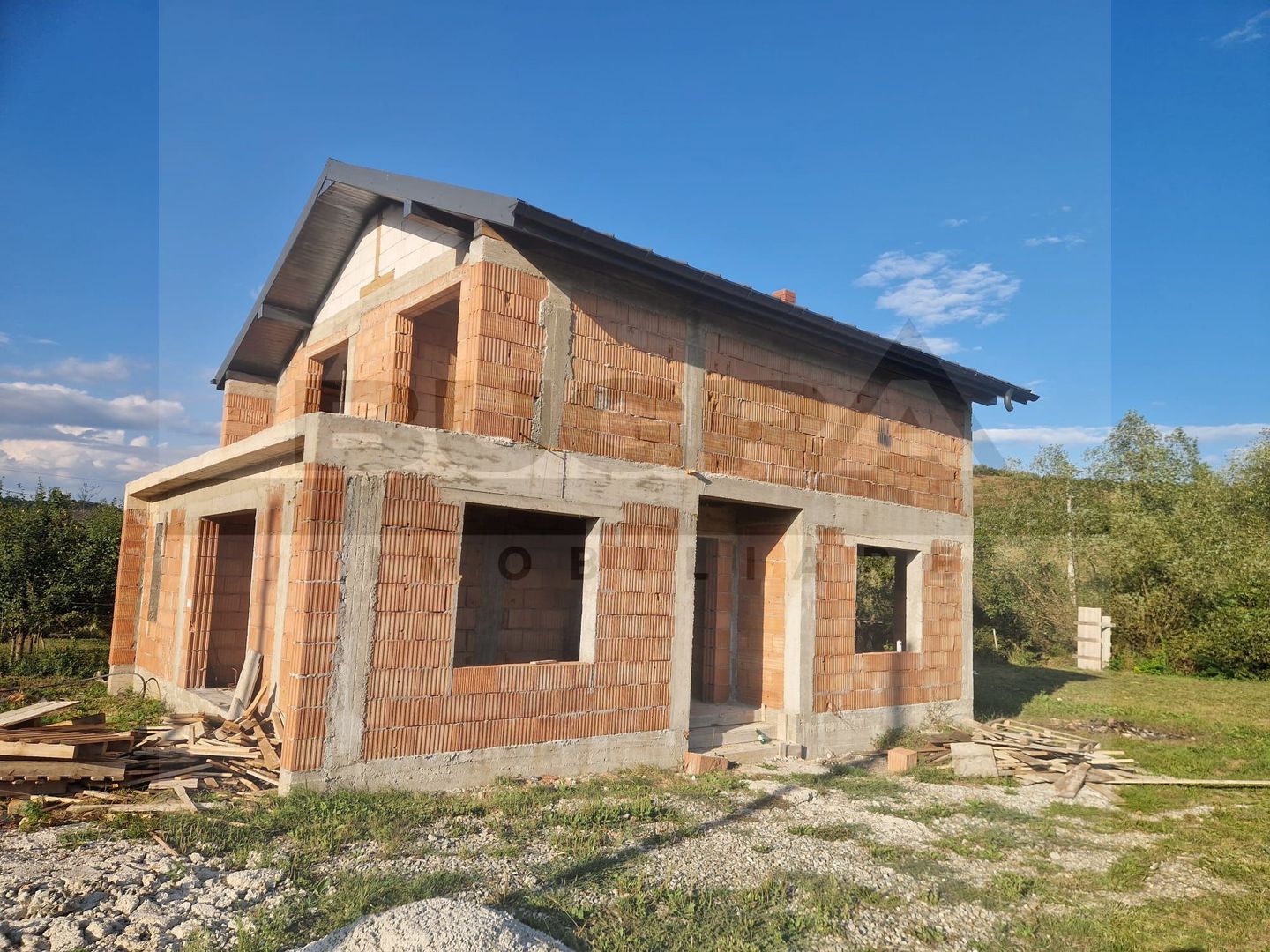 Casa individuala in constructie, 125 mp utili, 700/1400 mp teren - Poză 4
