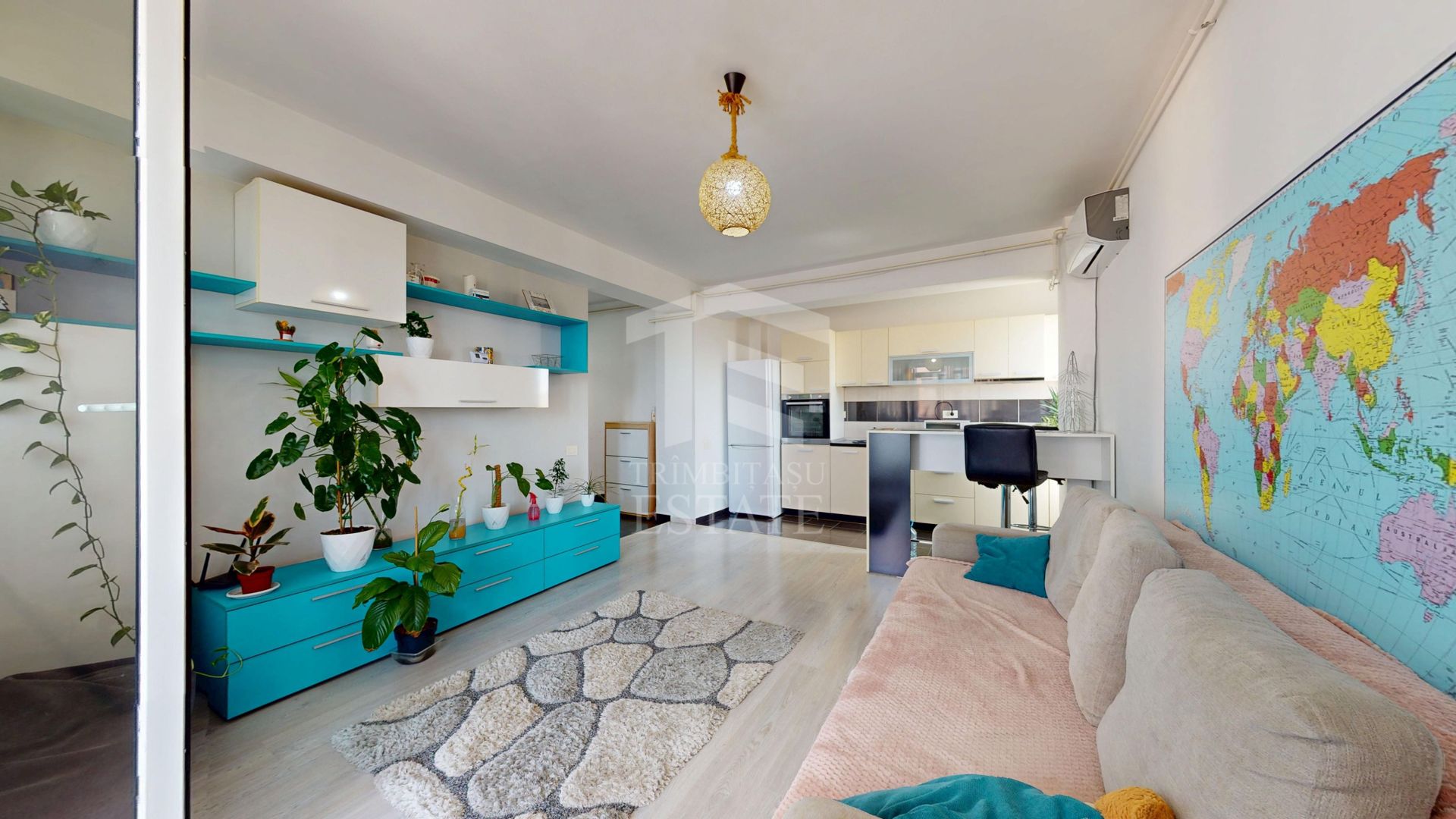 Militari Residence -Tineretului 3 camere Mobilat/Utilat 74 mp Etaj 7/8 - Poză 1