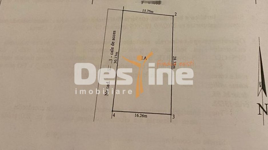 Comision 0% Teren intravilan 944 mp, Lunca Cetatuii - Schiță 5