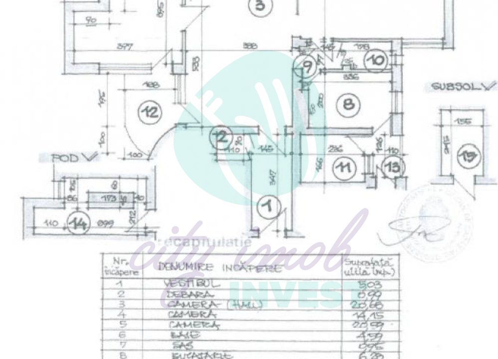 Apartament boem | Piata Unirii |  Bld. Corneliu Coposu - Schiță 12
