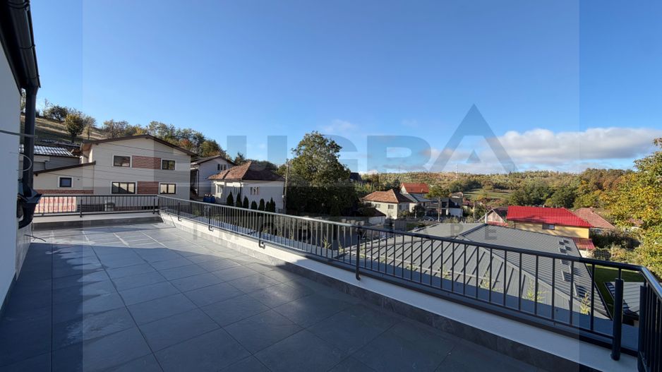 Casa cu arhitectura moderna 200mp, teren 800mp, Rooftop, zona Feleacu - Poză 18