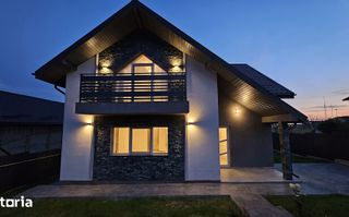 Casă nouă 2025, P+M, 5 camere, clasă energetică A, vedere lac, 500 mp – Ciurbești, Miroslava - Poză 2