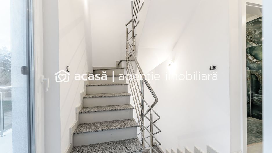 Casă nouă 2025 cu terasă rooftop – 5 camere, design modern, în Gai - Poză 7