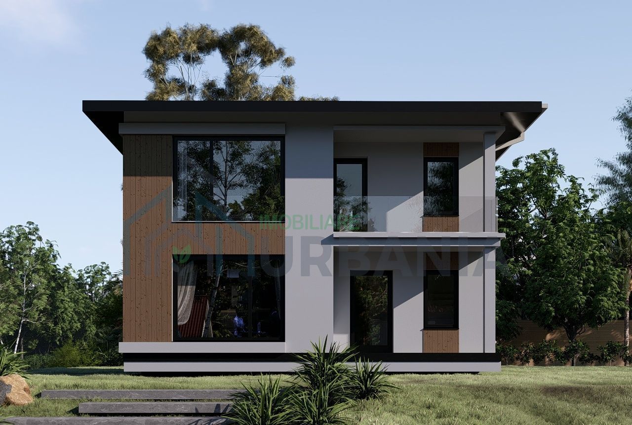 Casă individuală premium P+1 în Vorovești, Rediu - 150 mp utili - Poză 1