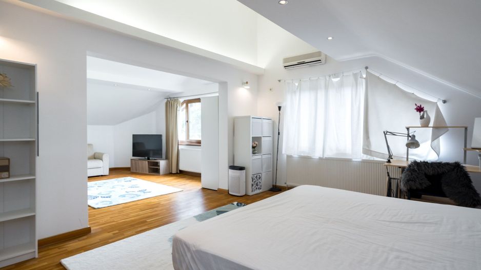 COMISION 0% - Baneasa/ Dobrogeanu Gherea-Garlei casa P+1+M 6 camere curte 550mp - Poză 30