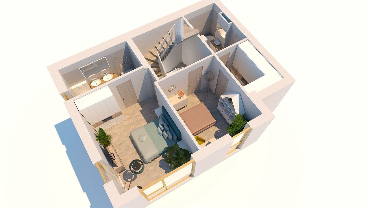 Casa 4 camere Duplex B I Otopeni I Vanzare - Poză 2