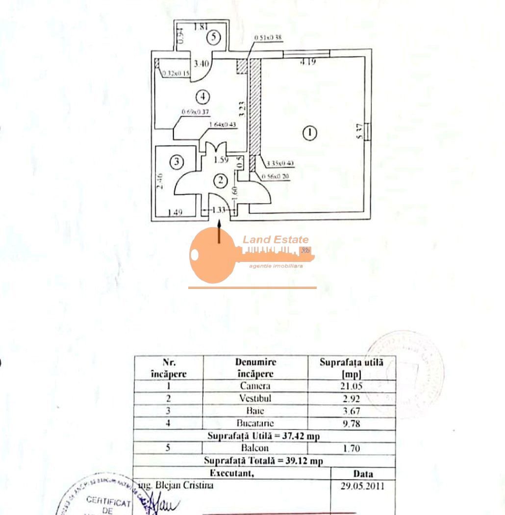 Garsoniera in zona Mircea Voda - 7 minute de Metrou Timpuri Noi - Poză 8