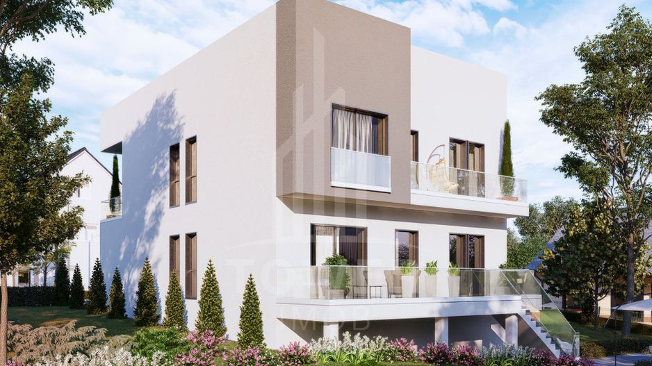 Casă modernă în Cisnădioara / Cisnădie – vedere către Cetatea Cisnădioara - Poză 2