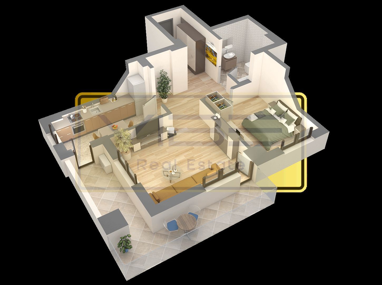 Apartament 2 camere premium Unirea Towers - Podu Ros - Poză 28