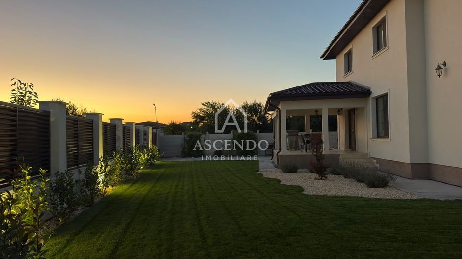 Casă de Lux Corbeanca | 216 mp  | Mobilată | Teren 600 mp - Poză 28