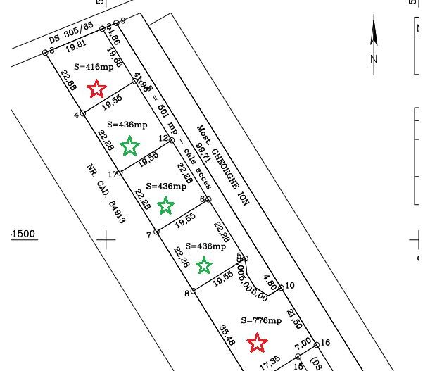 Teren de vânzare, Samurcași-Crevedia, în apropiere de pădure. - Poză 3
