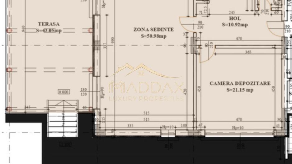 Spatiu de birouri PREMIUM ***183mp*** // Curte // Parcare // Zona Floreasca - Schiță 17