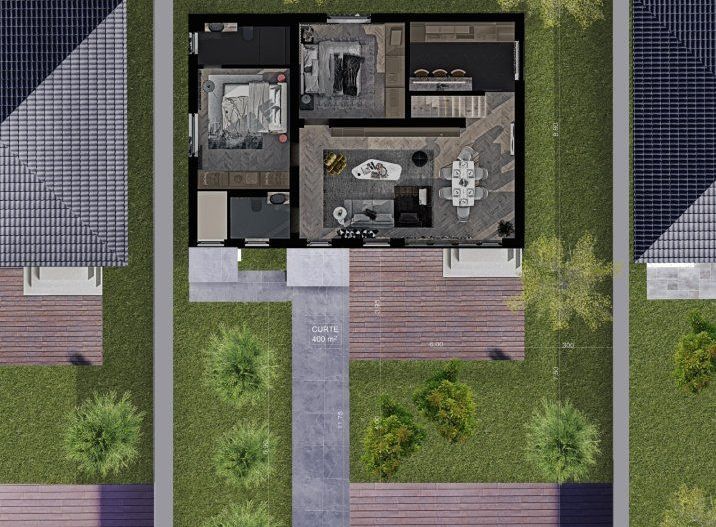 Vile Individuale Domnesti/ 400 mp Teren - Poză 16