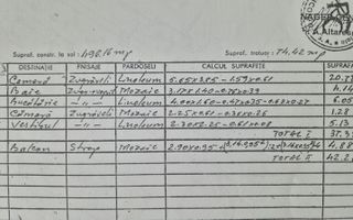 Garsoniera bloc 1989 42mp Uverturii, Lujerului - Schiță 7