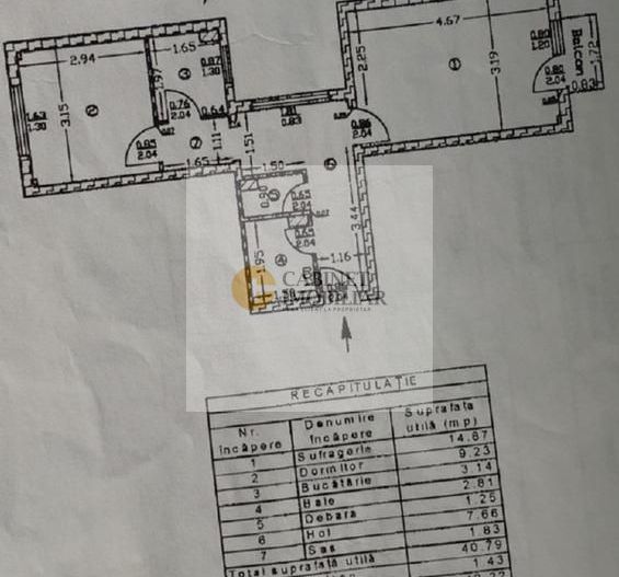 2 camere | Decomandat | etaj 8/10 | 100 m metrou Romancierilor - Poză 13