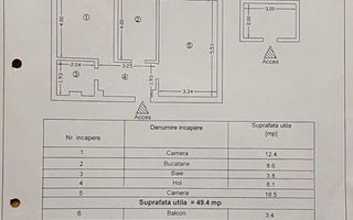 Apartament 2 camere zona Dacia/Victoria - Decomandat - Ocazie - Poză 5