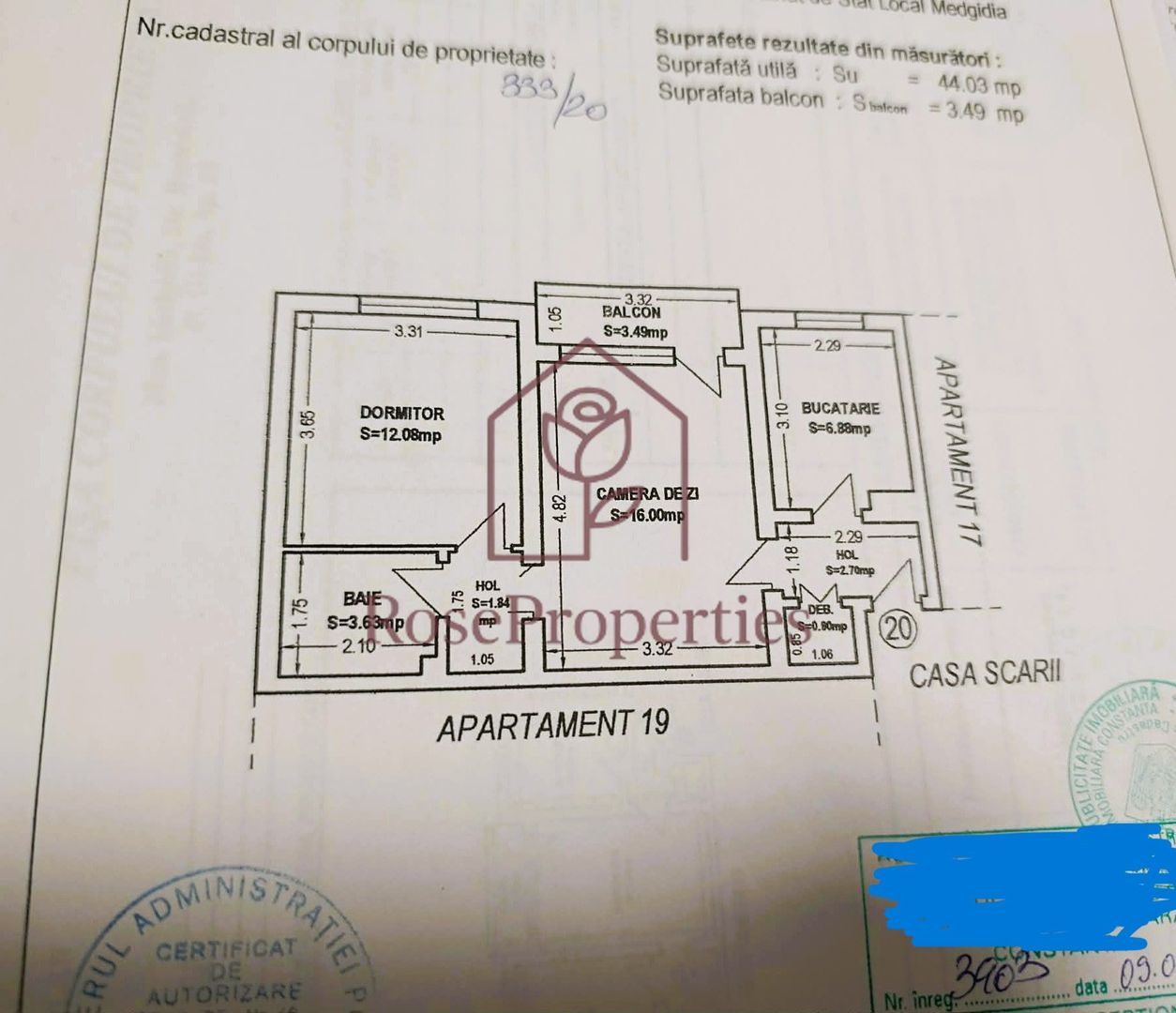 Apartament | 2 camere | Spitalul Municipal Medgidia - Poză 20